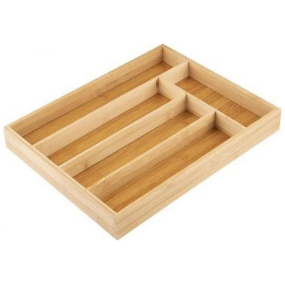 105122 Лоток для столовых приборов BAMBOO (раздвижной) Mallony