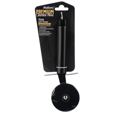 105279 Нож для пиццы Mallony CLASSICO NERO-3