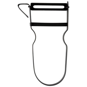 105283 Овощечистка Mallony CLASSICO NERO с горизонтальным лезвием-2