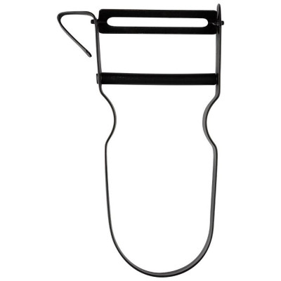 105283 Овощечистка Mallony CLASSICO NERO с горизонтальным лезвием-2