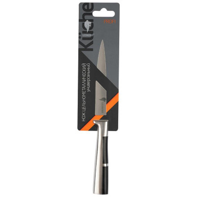 106018 Нож Leonord PROFI универсальный, 12.7см цельнометалл с вставкой из АБС пластика-3