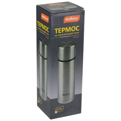 106029 Термос из нерж.стали BOSSOLO Mallony (0.75л)-1