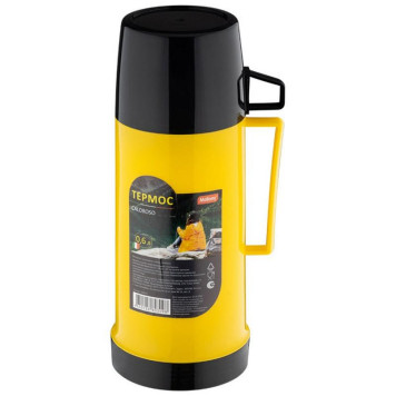 106034 Термос в пластиковом корпусе CALOROSO Mallony (0.6л)