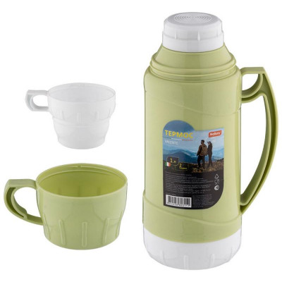 106036 Термос в пластиковом корпусе VALENTE Mallony (1.0л)-1