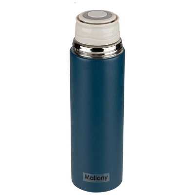 106055 Набор: термос+ТЕРМОкружки FESTA (0, 5л, 3 кружки) Mallony синий-2