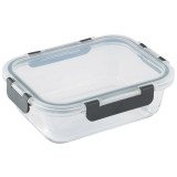 106071 Контейнер из жаропрочного стекла Leonord Praktisch с крышкой из пластика (1.0л)