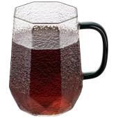 106477 Кружка Leonord AROMA 430мл из боросиликатного рельефного стекла
