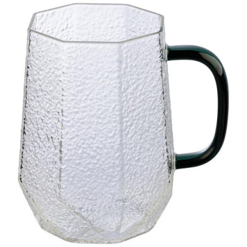 106477 Кружка Leonord AROMA 430мл из боросиликатного рельефного стекла-1