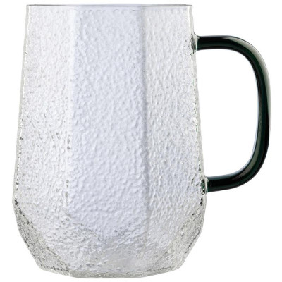 106477 Кружка Leonord AROMA 430мл из боросиликатного рельефного стекла-2