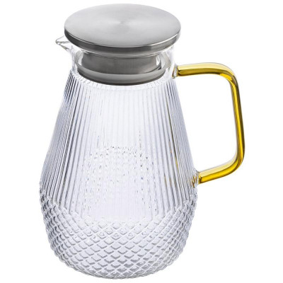 106478 Кувшин Leonord AROMA 1.6л из боросиликатного рельефного стекла-1