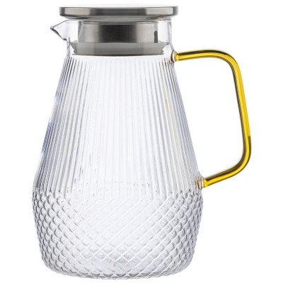 106478 Кувшин Leonord AROMA 1.6л из боросиликатного рельефного стекла-2