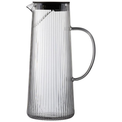 106482 Кувшин Leonord AROMA 1.2л из цветного боросиликатного рельефного стекла-2