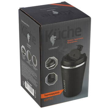 106677 Термокружка Leonord COFFEE (380мл)-3