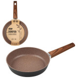 106813 Сковорода Mallony ков. алюм. с мраморным покрытием NATURA (22см)