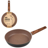 106815 Сковорода Mallony ков. алюм. с мраморным покрытием NATURA (26см)