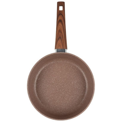 106818 Сотейник Mallony ков. алюм. с мраморным покрытием NATURA (24см)-2