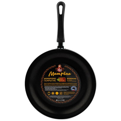 106919 Сковорода Матрена штампованная (28см)-2