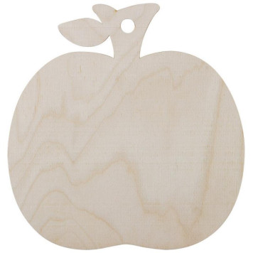 107013 Доска разделочная Mallony (фанера) 'Яблоко'-1