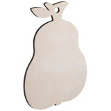 107014 Доска разделочная Mallony (фанера) 'Груша'