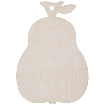 107014 Доска разделочная Mallony (фанера) 'Груша'-1