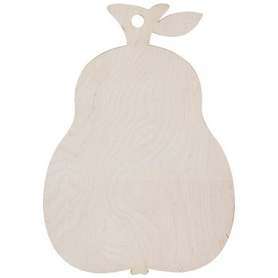 107014 Доска разделочная Mallony (фанера) 'Груша'-1