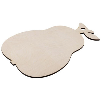 107014 Доска разделочная Mallony (фанера) 'Груша'-2