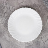 107074 Тарелка десертная Dolche Vita опаловое стекло Mallony 18см