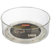 107580 Органайзер вращающийся CLEAR (23.2х23.2х9см) Mallony