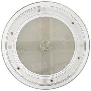 107580 Органайзер вращающийся CLEAR (23.2х23.2х9см) Mallony-1