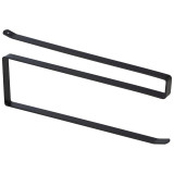 107591 Держатель навесной полочный для бумажного полотенца Mallony L’ordine Nero