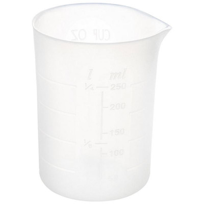 107650 Стакан мерный Mallony MISURINO (250мл, силикон)