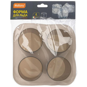 107656 Форма для льда SKANDI Mallony (4 круглые ячейки)-3