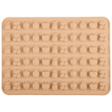 107660 Форма для конфет, мармелада, льда Mallony PERFETTO фрукты (66 ячеек)