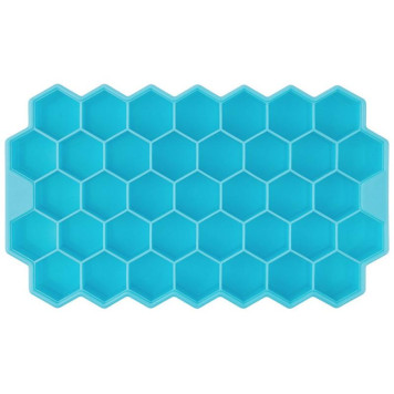 107661 Форма для льда PERFETTO соты (37 ячеек с крышкой)-2