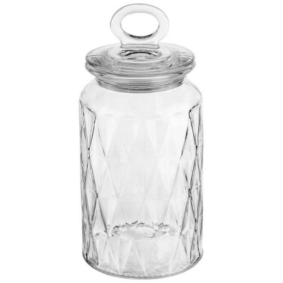 107833 Банка стеклянная 1.3л Mallony FANTASIA