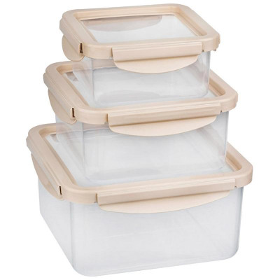 108019 Набор контейнеров пищевых Mallony UNICO 3шт (0.550л, 1.2л, 2.2л)