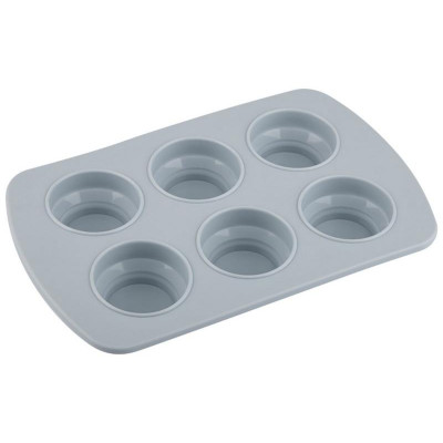 108093 Форма для выпечки 6 кексов складная Mallony ARMONICO (силикон)-1