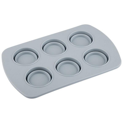 108093 Форма для выпечки 6 кексов складная Mallony ARMONICO (силикон)-2