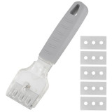 108119 Скребок чистящий Mallony рукоятка ТПР (5 лезвий в комплекте)