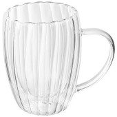 108124 Кружка из рельефного стекла Leonord AROMA RIVERA