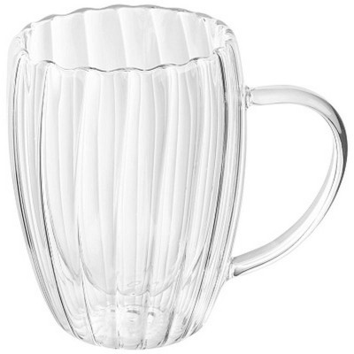 108124 Кружка из рельефного стекла Leonord AROMA RIVERA