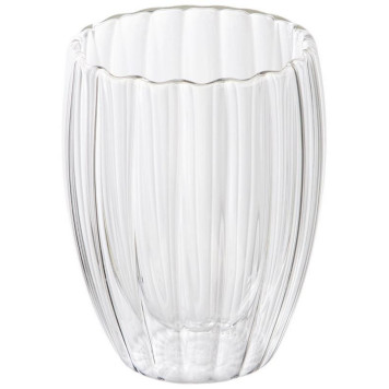 108125 Стакан из рельефного стекла Leonord AROMA RIVIERA-1