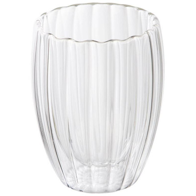 108125 Стакан из рельефного стекла Leonord AROMA RIVIERA-1