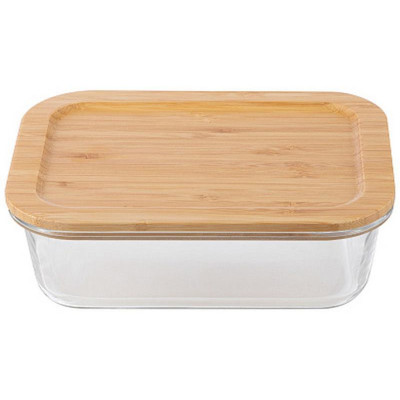 108126 Контейнер из жаропрочного стекла Leonord BAMBU (1.0л)-2
