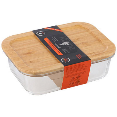 108126 Контейнер из жаропрочного стекла Leonord BAMBU (1.0л)-3
