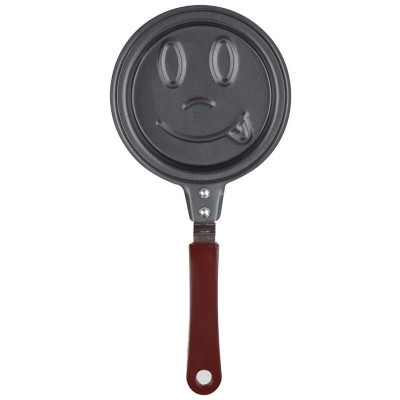 108187 Сковорода мини фигурная 'Смайл' (12см)