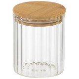 108278 Банка из рельефного стекла Leonord 'AROMA RIVIERA' 450мл