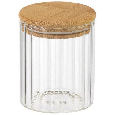 108278 Банка из рельефного стекла Leonord 'AROMA RIVIERA' 450мл