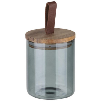 108282 Банка стеклянная 0.45л для сыпучих продуктов Leonord ALBERO DI MARMO с крышкой