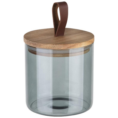 108283 Банка стеклянная 0.6л для сыпучих продуктов Leonord ALBERO DI MARMO с крышкой